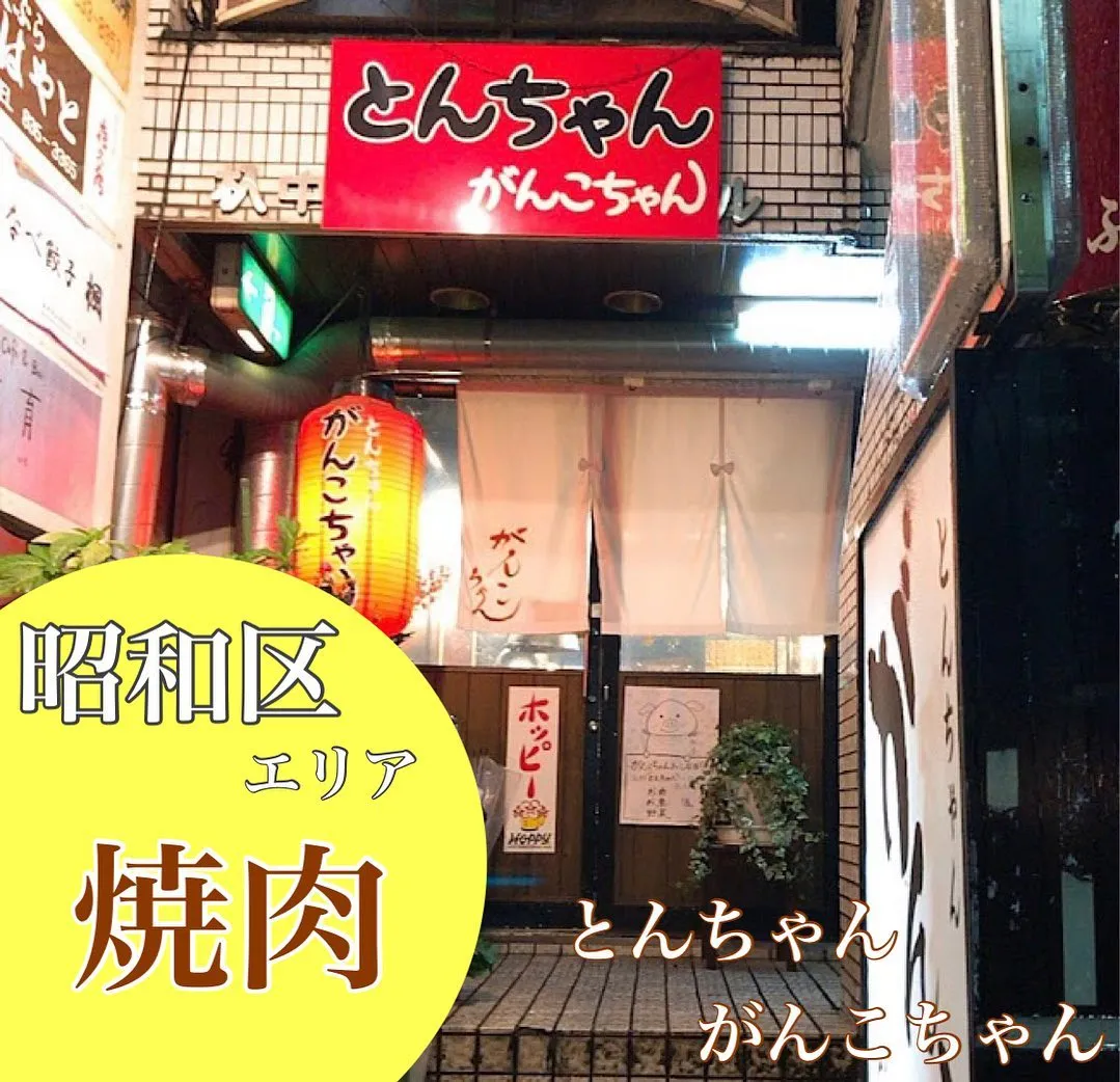 昭和区いりなか駅から徒歩1分にある焼肉屋のとんちゃんがんこち...